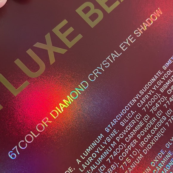 🎈SALE🎈🎀#55.MAKEUP XXL67-COLOR RED EYESHADOW PALETTE🎀 - Picture 5 of 17